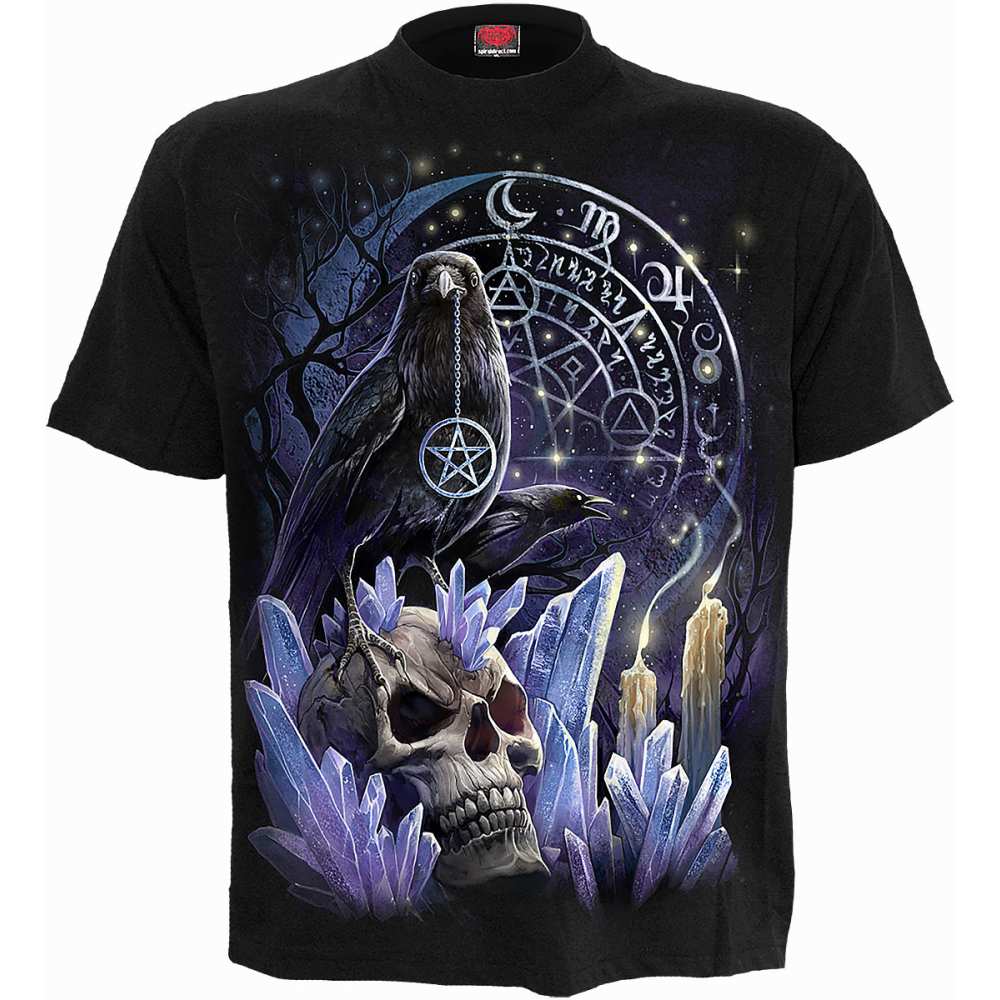 Spiral - WITCHCRAFT Unisex T-shirt - Zwart